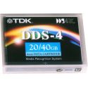 TDK Data Cartridge Tape, 4mm DDS-4, 150m, 20/40GB (DC4-150N, DC4-150S) N