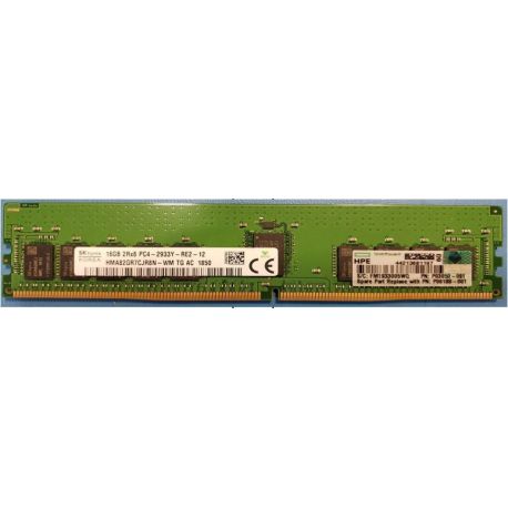 HPE memória original 16GB 2Rx8 DDR4-2933MHz PC4-23400 REG ECC CL21 1.2V (P00923-B21, P00922-B21, P06188-001, P18449-B21, P03050-091) N