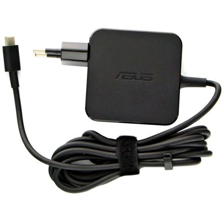 Carregador ASUS Original Smart 45W 20V/15V/9V/5V USB Type-C Black EU (0A001-00238500, 0A001-00239600, 0A001-00693000, 90XB03UN-MPW010, AC095, ADP-45EW C) N