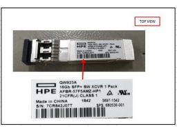 HPE Transceiver 16gb Short Wave (sw)  Enhanced Small (680536-001)