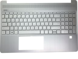 HP 15S-EQ, 15S-FQ Portuguese Keyboard / Top Cover Natural Silver no Backlight (L60341-131, L63578-131, L68124-131) N