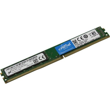 OEM 16GB (1x16GB) 2Rx8 PC4-19200T-E DDR4-2400 ECC SDP CAS:17-17-17 1.20V UDIMM VLP (CT16G4XFD824A) N