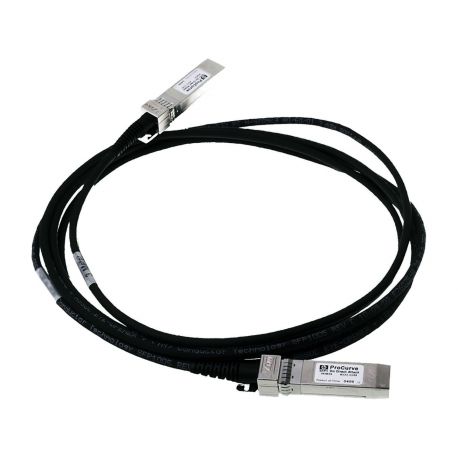 HPE X242 10G SFP+ to SFP+ 3M Direct Attach Copper Cable (J9283-61001, J9283-61101, J9283-61201, J9283-61301, J9283B, J9283D) R