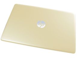 HP 15-BS, 15-BW, 15-RA, 15-RB LCD Back Cover Silk Gold, Silver Logo (L03440-001) N