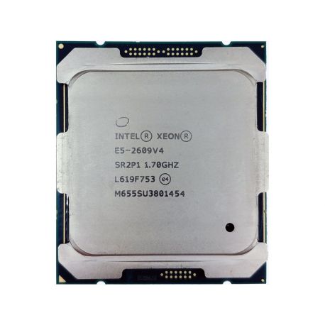 Intel Xeon Processor E5-2609 v4, 20M Cache, 1.70GHz FC-LGA14A (00MW782, 00XH080, 047VTG, 338-BJFE, 38046697, 47VTG, 864639-001, BX80660E52609V4, CM8066002032901, E5-2609V4, SR2P1, V26808-B9165-V11) N