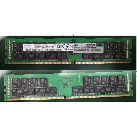 HPE memória original 32GB (1*32gb) 2rx4 Pc4-23400y-r Ddr4-2933mhz Sm (P19252-001, P19043-B21) N