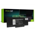 Bateria Compatível Green Cell F3YGT DELL Latitude 7280, 7290, 7380, 7390, 7480, 7490 7.6V 5800mAh  séries * 7.6V - 5800 mAh (DE148)