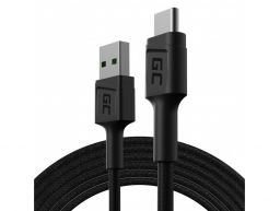 Green Cell Cable GC PowerStream USB-A - USB-C 200cm quick charge Ultra Charge, QC 3.0 (KABGC19)