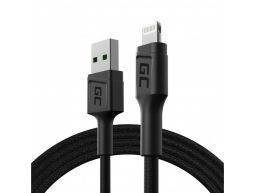Green Cell Cable GC PowerStream USB-A - Lightning 120cm quick charge Apple 2.4A (KABGC21)