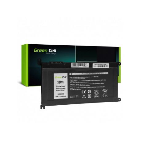 Bateria Compatível Green Cell DELL Inspiron 13, 14, 15, 17 séries, 11.4V 3400 mAH (DE150)