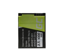 Green Cell Camera Bateria AHDBT-301 para GoPro HD HERO 3 HERO3+ Black Silver White Edition, Full Decoded 3.7V 1000mAh (CB22)