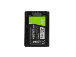 Green Cell Camera Bateria NP-FV50 - NP-FV100 para Sony DCR-DVD506E DCR-DVD510E HDR-CX116E HDR-CX130 HDR-CX155E HDR-UX9E (CB62)