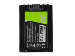 Green Cell Camera Bateria NP-FV70 para Sony FDR-AX53 HDR CX115E CX190 CX190E CX210 CX210E CX280 CX280E CX625, 7.4V 3300mAh (CB63)