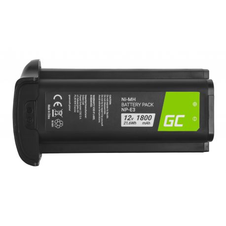 Green Cell Camera Bateria NP-E3 para CANON NP-E3 1800 mAh (CB79)