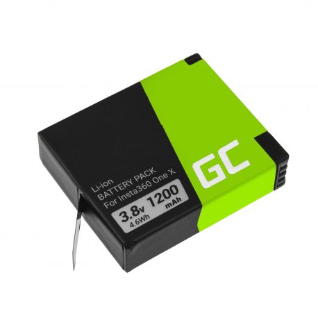 Green Cell Camera Bateria para INSTA360 ONE X 3.8V 1200mAh (CB90)