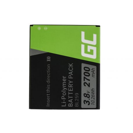 Green Cell Smartphone Bateria BL259 Lenovo K3 K5 K5 Plus C2 Lemon 3 (BP69)