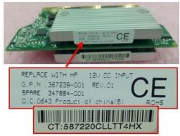 HPE CPU VRM Processor Power Voltage Regulator Module 12V 81A (347884-001, 367239-001) R