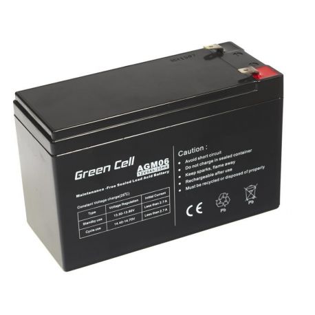Green Cell AGM VRLA 12V 9Ah maintenance-free Bateria para UPS units (AGM06)