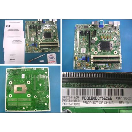 Motherboard para HP EliteDesk 800 G1 SFF Intel H87 Windows 8/10 Home (737728-501) R