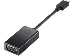 HP USB-C para VGA Conversor (831117-001, 831751-001, P7Z54AA) N