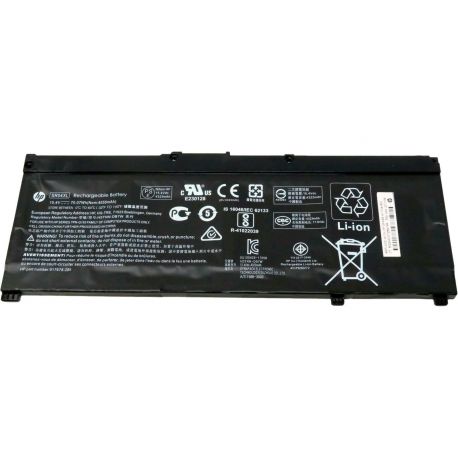 Bateria HP Original SR04070XL, 4C 15.4V 70.07Wh 4550mAh, Omen 15-ce0, 15-ce1, 15-ce6, 15t-ce1 (917724-855, 917724-856, 917678-171, 917678-172, 917678-1B1, 917678-1B2, 917678-271, 917678-272, 917678-2B1, 917678-2B2, SR04070XL-PL, HSTNN-DB7W, HSTNN-IB7Z) N