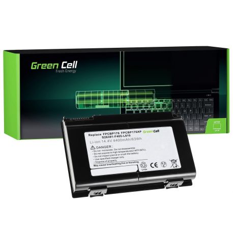 Green Cell Bateria FPCBP176 para Fujitsu LifeBook E8410 E8420 E780 N7010 AH550 NH570 (FS23)
