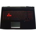 HP OMEN 17-AN Top Cover com Teclado Português e TouchPad GTX 1050/GTX 1050Ti, with ODD (931691-131, 9Z.NEBBQ.006, L14994-131, NSK-XH0BQ PT) N