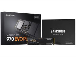 SAMSUNG 500GB MLC 28Gb/s NVMe 3.0 x4 M.2-M-2280 NHP 512n MU RW SSD (MZ-V75S500BW)