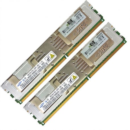 413015-B21 HP 16GB (2x8GB) 2Rx4 PC2-5300 DDR2-667 Fully Buffered CL5 ECC 1.5V STD