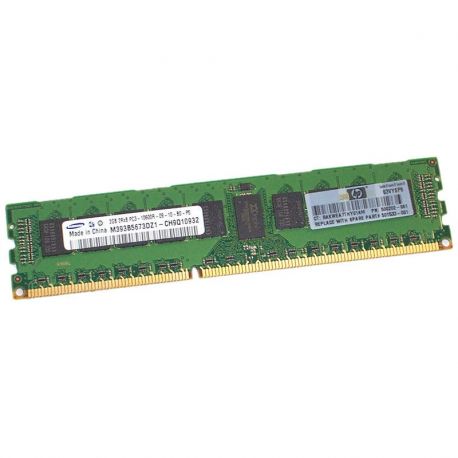 500202-061 HP 2GB (1x2GB) 2Rx8 PC3-10600 DDR3-1333 Registered CL9 ECC 1.5V STD