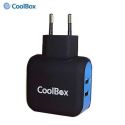 COO-RT2U COOLBOX Carregador USB 5V 3.4A 17W para Smartphone/Tablet