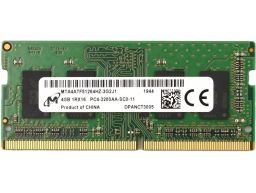LENOVO 4GB (1x4GB) 1R PC4-25600A-A DDR4-3200 Non-ECC SDP CAS:22-22-22 1.20V SO-DIMM 260-pin STD (01AG875, 5M30V06808, 5M30V06794, 5M30V06801, 5M30Z71656, 5M30Z71661, 5M30Z71667) N
