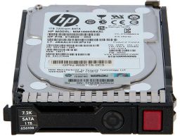 HPE 1TB 7.2K 6Gb/s DP SATA 2.5" SFF HP 512n MDL Gen8-Gen10 SC Not for MSA HDD (655710-B21, 655710-S21, 656108-001, 872430-B21) R