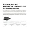 HP Z2 Mini Chassis and ePSU Rack Mount Bracket kit (3RW67AA, L27521-001) N