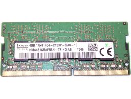 Memória OEM 4GB (1x4GB) 1R PC4-2133P-S Non-ECC SDP CAS:15-15-15 1.20V SO-DIMM 260-pin STD (ID218579) N