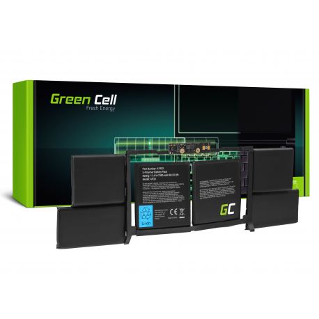 Green Cell A1953 Bateria Compatível APPLE Macbook Pro 15 A1990 série, 11.1V, 7300mAh (2018 and 2019) (AP33)