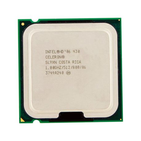 HP Intel® Celeron® Processor 430 512K Cache, 1.80 GHz, 800 MHz FSB LGA775 (SL9XN, 444952-001) N