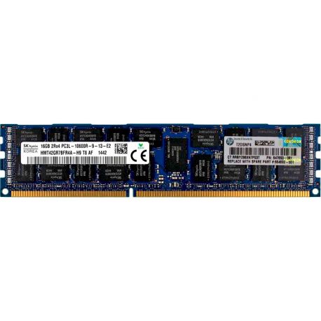 Memória Smart HPE 16GB (1x16GB) 2R PC3L-10600-R-9 DDR3-1333 ECC 1.35V CL:9 LV-RDIMM (628974-081, 628974-181, 628974-381, 632202-001, 632204-001, 647653-081, 647653-08H, 647653-181, 647653-H81, 664492-001, 664692-001, 687464-001, 698890-001, 708395-001) FS