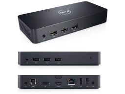 Dell Docking Station USB 3.0 D3100 (04N2PF, 06FT7T, 452-BBOO, 452-BBOT, 4N2PF, 6FT7T, 5M48M, 05M48M, 452-BBPG) N