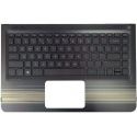 HP PAVILION 13-U0, 13-U1 Top Cover c/Teclado UK s/TouchPad s/Backlight Modern Gold (856038-031) N