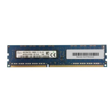 Memória Compatível 4GB (1x 4GB) 2Rx8 PC3-12800 CL11 DDR3-1600 ECC 1.5V UDIMM (ID24544)