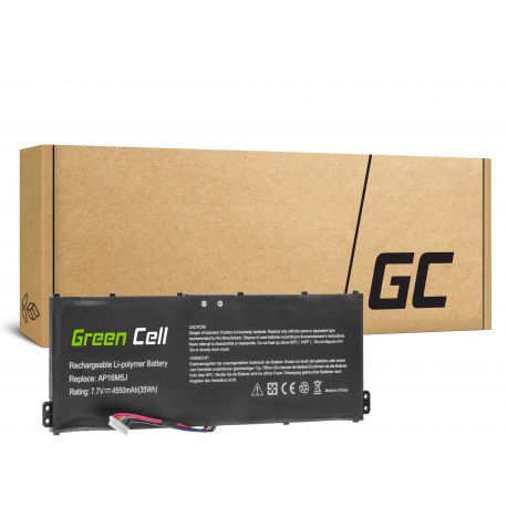 Green Cell AP16M5J Bateria para Acer Aspire 3 A315 A315-31 A315-42 A315-51 A317-51 Aspire 1 A114-31  * 7.7V - 4550mAh (AC55)