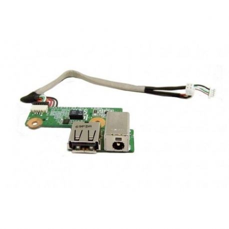 446524-001 HP USB ports and power connector board for 90W AC adapter connection (R)