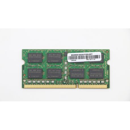 Lenovo Memory 8 Gb Pc3l-12800 Ddr3l-1600 Sodimm 1,(03T7118)