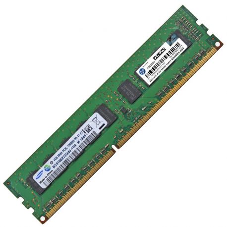 HP 4GB (1X4GB) 2Rx8 PC3L-10600E DDR3-1333 Unbuffered CL9 ECC 1.35V STD 647657-071 647907-B21 664695-001 (N)