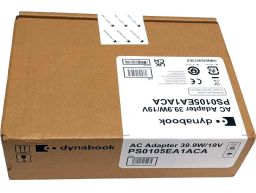 Toshiba Dynabook Carregador Original 39.9W 19V 2.1A, Preto, para Satellite Pro C40-G, C40-H, C50-E, C50-G, C50-H (PS0105EA1ACA, BSY065T1902103D, BSY065T1902103 D) N