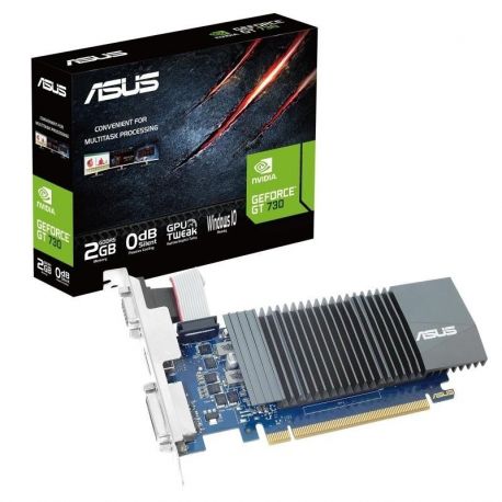 Placa Gráfica ASUS NVIDEA GeForce GT 730 2GB GDDR5 (90YV07G4)