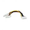 Cabo para converter 1 ficha Molex para 3 fichas Molex