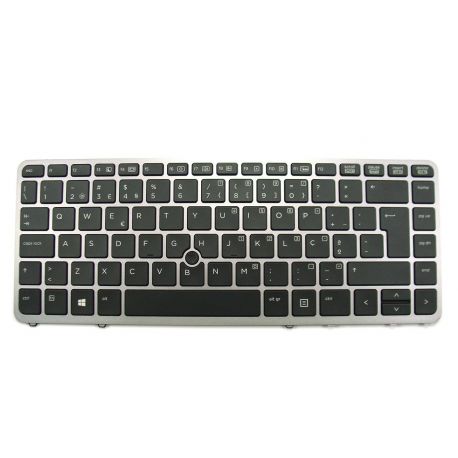 HP Teclado PT Cinza com Pointing Stick com BackLight (776475-131, 762758-131, V142026CK1 PO, 6037B0098909) N