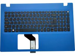 Acer Aspire E5-532. E5-532G Top Cover Azul com Teclado Reino Unido (6B.MVTN7.029, 6BMVTN7029, LV5T_A50B ENU, PK131FZ1A09, AEZRTE00010, NK.I1513.00V) N